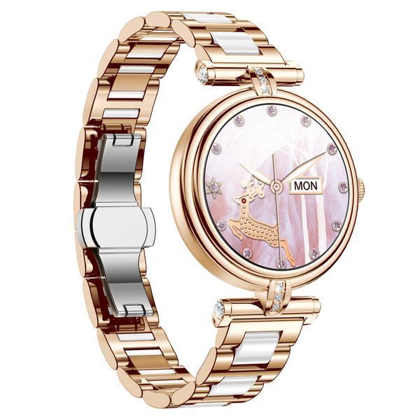 Смарт годинник Smart Leila Steel, 2 ремінці 423 фото
