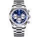 Чоловічий годинник Poedagar Petros Silver 673 фото 2