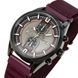 Чоловічий годинник Forsining Tennesy Wine Red, 2 ремінці 823 фото 2
