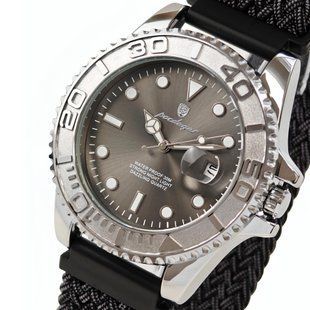 Чоловічий годинник Poedagar Pilot Nylon, 2 ремінці 724 фото
