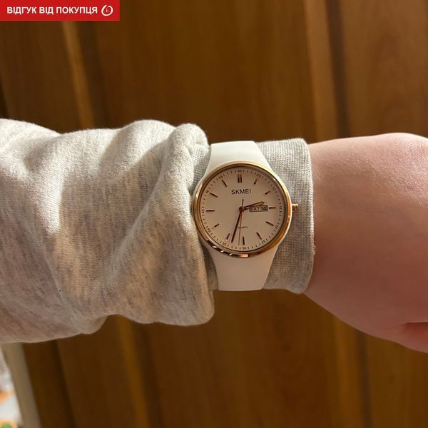 Жіночий годинник Skmei Vivo White 174 фото