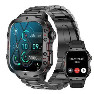 Смарт годинник Smart Expert Nano Steel, 2 ремінці 375 фото