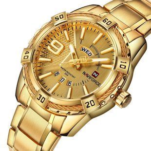 Чоловічий годинник Naviforce Yacht Gold 75 фото