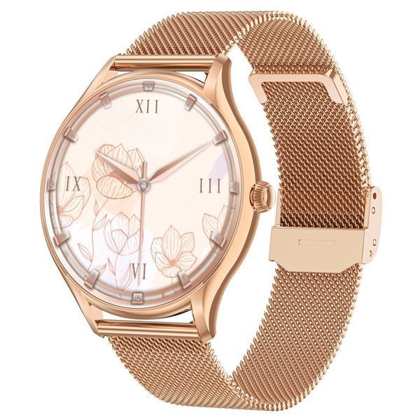 Смарт годинник Smart Milano Gold Steel, 2 ремінці 425 фото