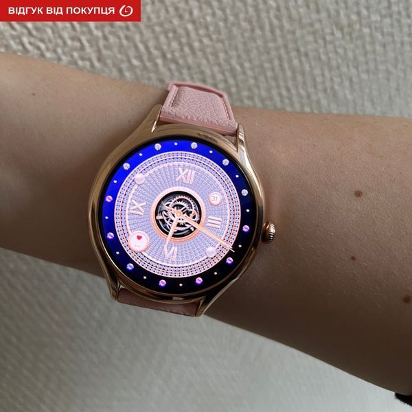 Смарт годинник Smart Milano Gold Steel, 2 ремінці 425 фото