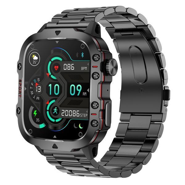 Смарт годинник Smart Expert Nano Steel, 2 ремінці 375 фото