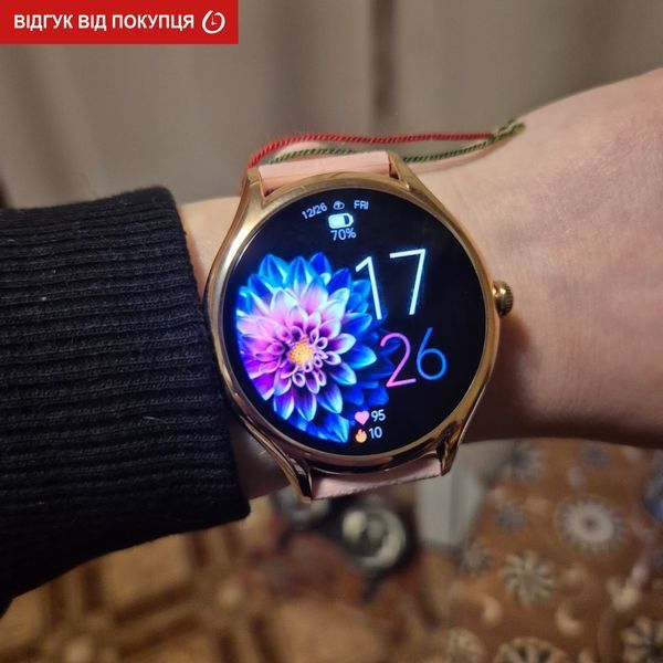 Смарт годинник Smart Milano Gold Steel, 2 ремінці 425 фото