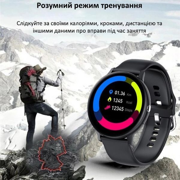 Смарт годинник Smart Classic Black 175 фото