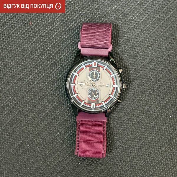 Чоловічий годинник Forsining Tennesy Bordo 825 фото