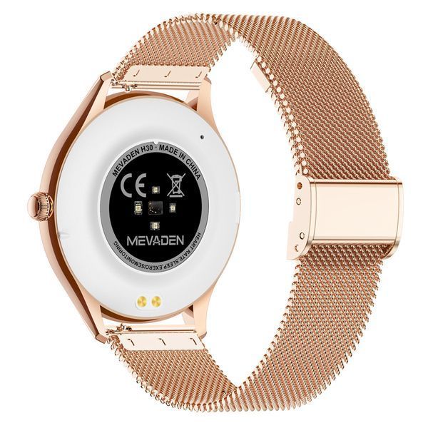 Смарт годинник Smart Milano Gold Steel, 2 ремінці 425 фото