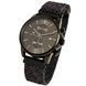 Чоловічий годинник Besta Mars Black & Gray Nylon, 2 ремінці 725 фото 2