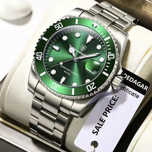 Чоловічий годинник Poedagar Olevs 526 фото