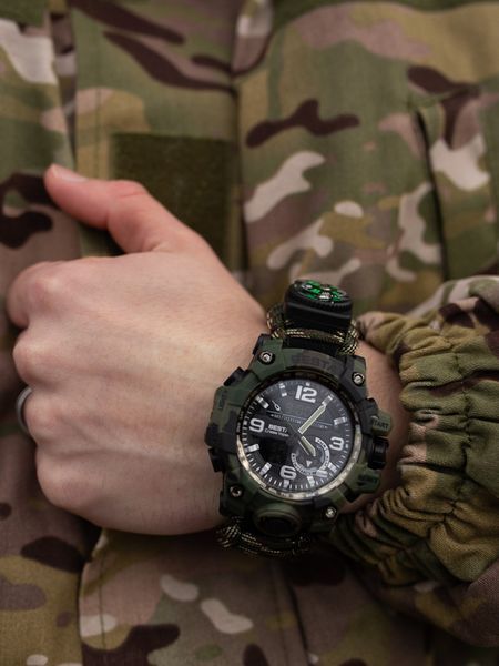 Чоловічий годинник Besta Military з компасом 226 фото