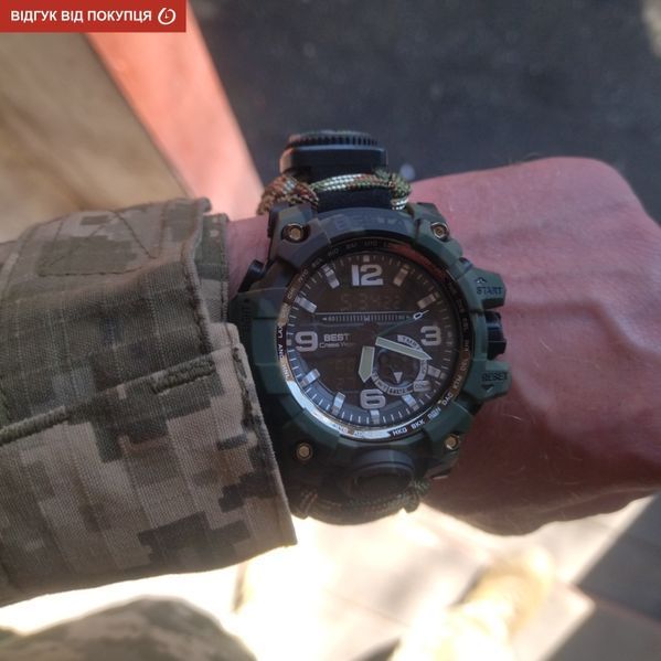 Чоловічий годинник Besta Military з компасом 226 фото