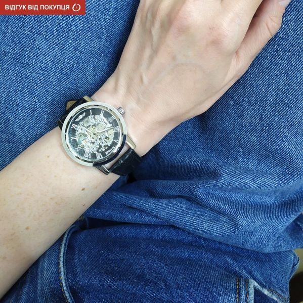 Жіночий годинник Winner Black II 26 фото