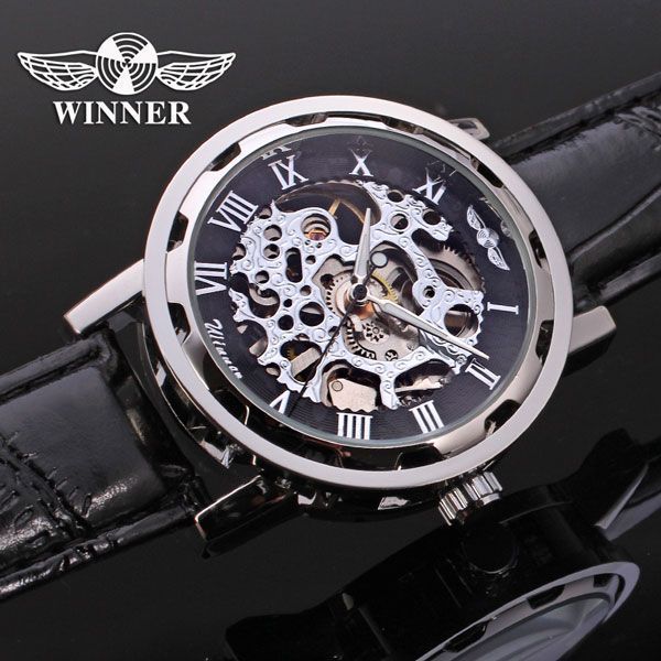Жіночий годинник Winner Black II 26 фото