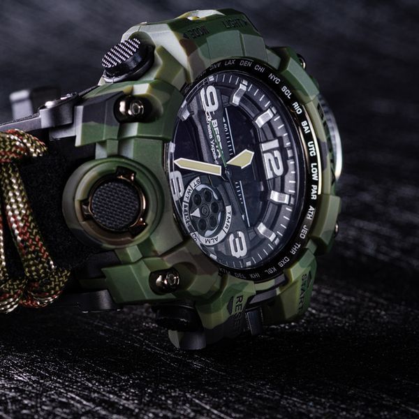 Чоловічий годинник Besta Military з компасом 226 фото