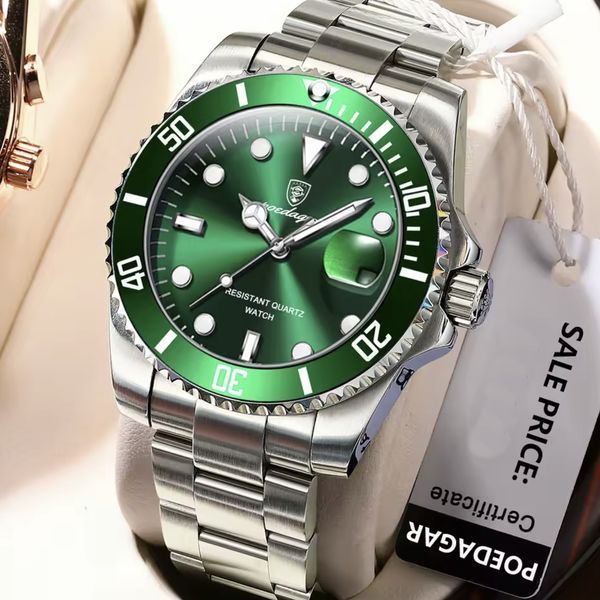 Чоловічий годинник Poedagar Olevs 526 фото