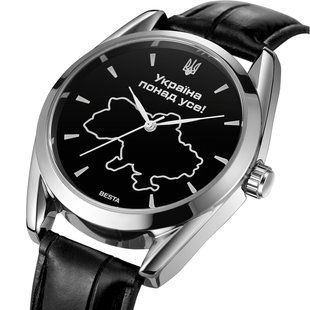Чоловічий годинник Besta Kraina Leather 291 фото