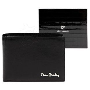 Чоловічий шкіряний гаманець Pierre Cardin YS520.1 8806 RFID Чорний - 4362 фото