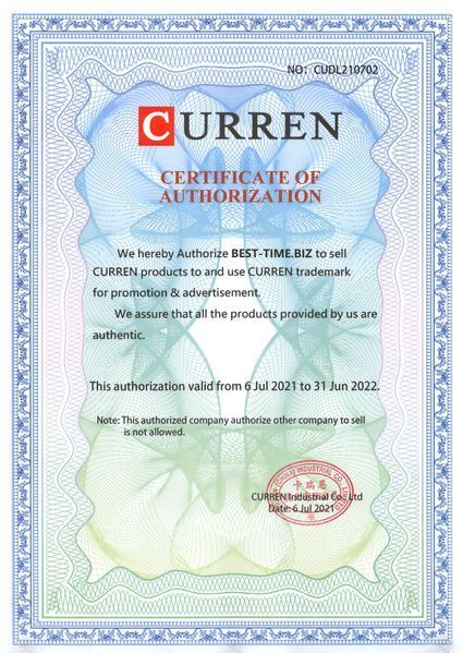 Чоловічий годинник Curren Quartz 141 фото