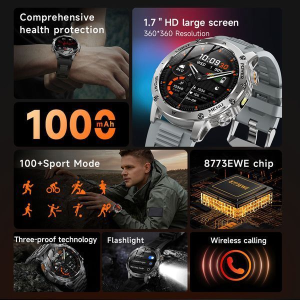 Смарт годинник Smart Power Ultra Steel УЦІНКА 691 фото