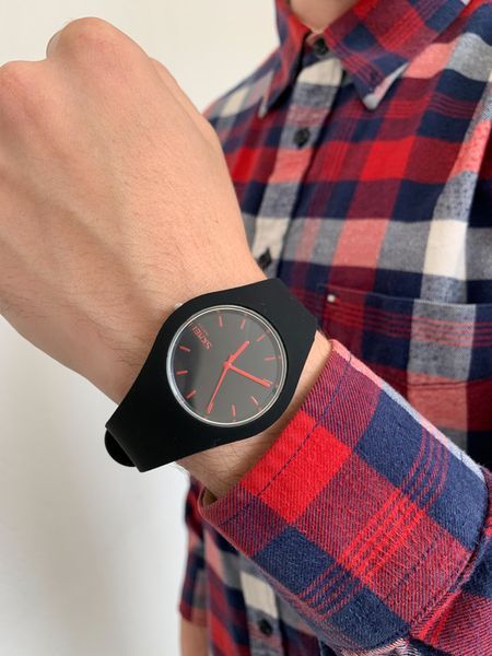 Дитячий годинник Skmei Rubber Black 9068 77 фото
