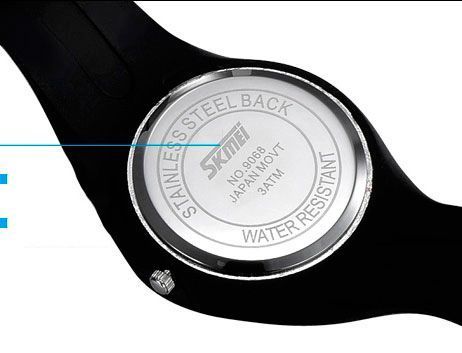 Дитячий годинник Skmei Rubber Black 9068 77 фото