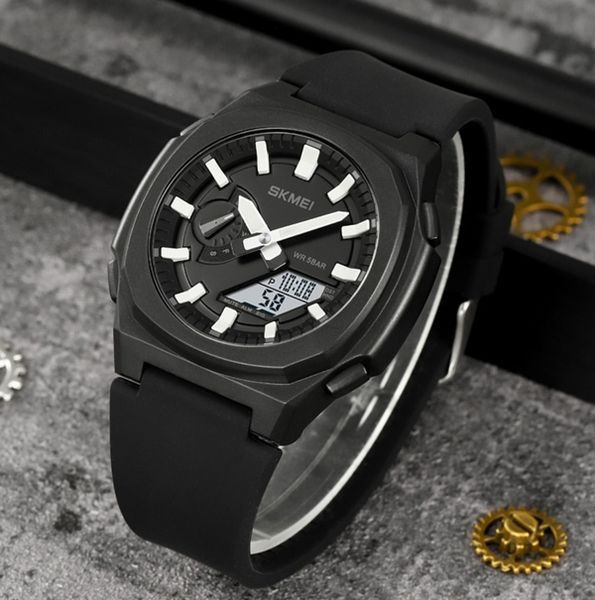 Чоловічий годинник Skmei Trust Gummer 277 фото
