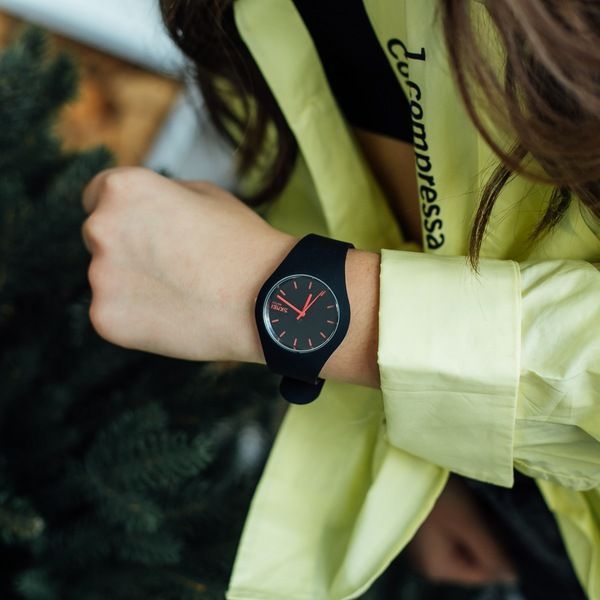 Дитячий годинник Skmei Rubber Black 9068 77 фото