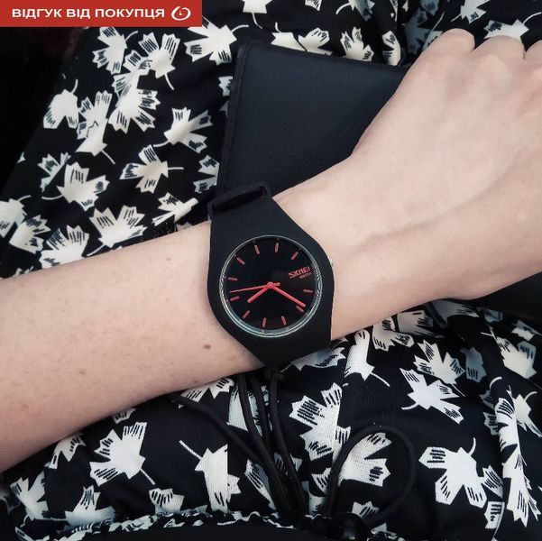 Дитячий годинник Skmei Rubber Black 9068 77 фото