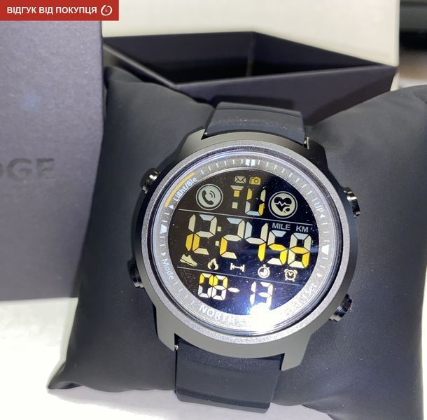 Чоловічий годинник North Edge Laker Black 5BAR 177 фото