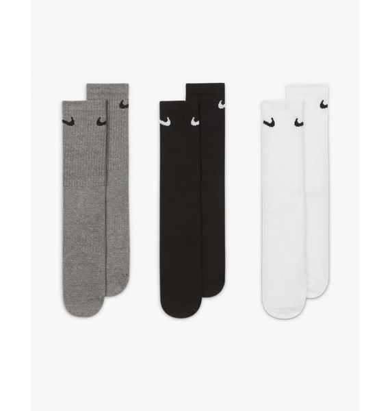 Шкарпетки Nike U Nk Everyday Ltwt Crew 3Pr 940 фото