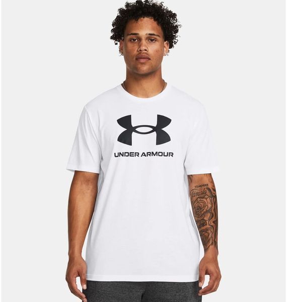 Футболка чоловіча Under Armour Sportstyle Logo Tshirt 3691 фото