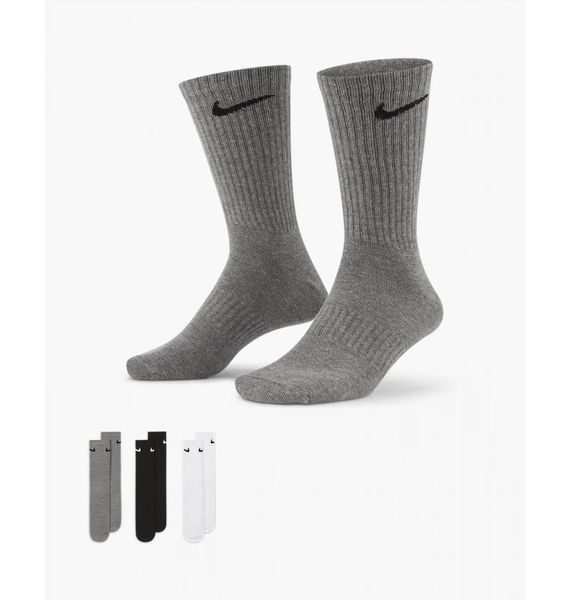 Шкарпетки Nike U Nk Everyday Ltwt Crew 3Pr 940 фото