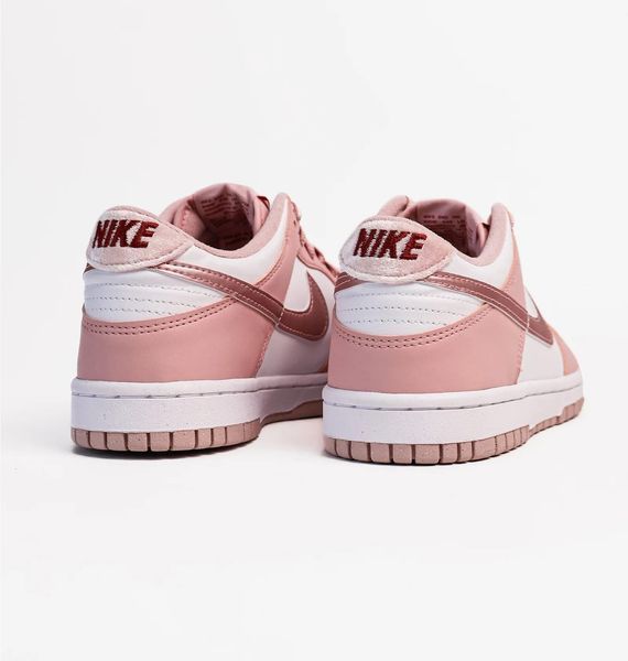 Кросівки жіночі Nike Dunk Low Pink Velvet 1235 фото