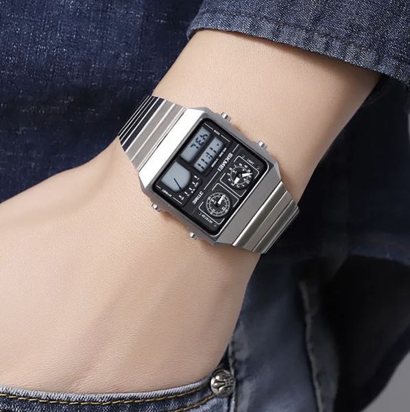 Чоловічий годинник Skmei Motor 428 фото