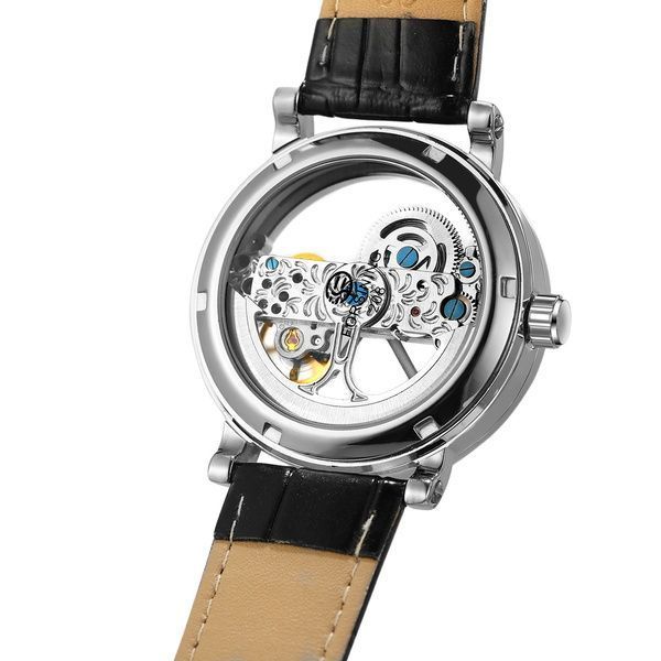 Чоловічий годинник Forsining Air Silver 28 фото