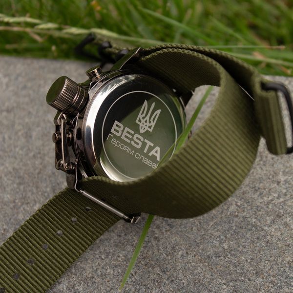 Чоловічий годинник Besta Prof Green 278 фото