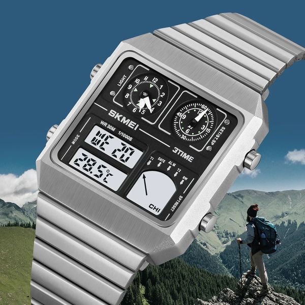 Чоловічий годинник Skmei Motor 428 фото