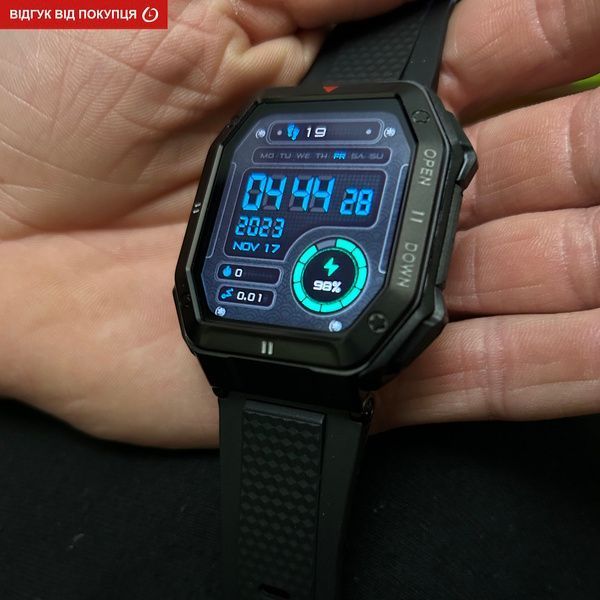 Смарт годинник Smart Everest Black 228 фото