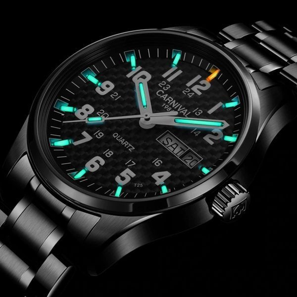 Чоловічий годинник Carnival Black Jack 129 фото