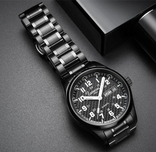 Чоловічий годинник Carnival Black Jack 129 фото