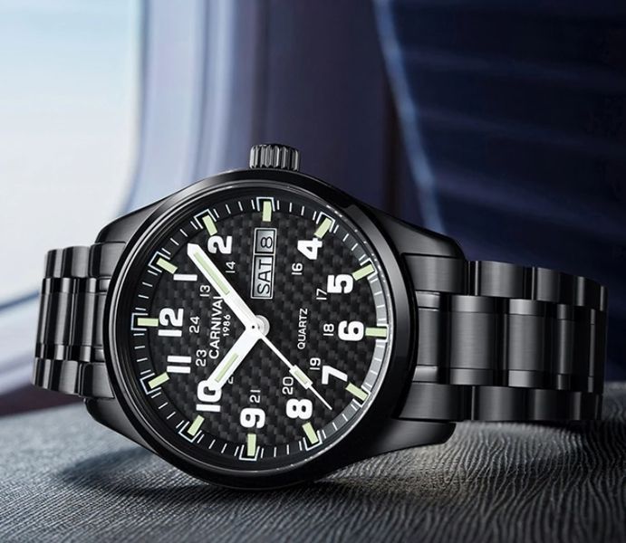 Чоловічий годинник Carnival Black Jack 129 фото