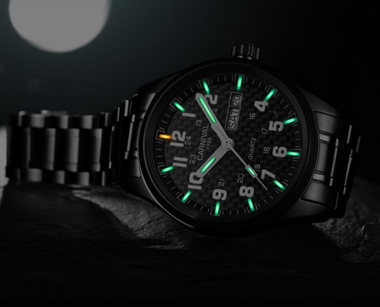 Чоловічий годинник Carnival Black Jack 129 фото
