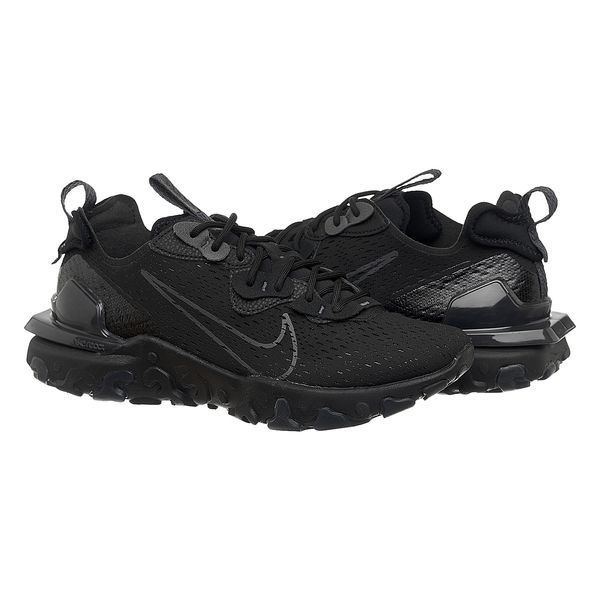 Кросівки чоловічі Nike React Vision Black 2160 фото