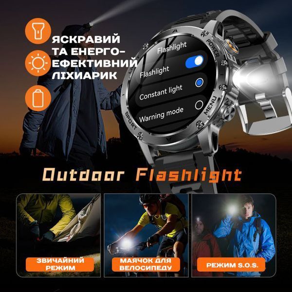 Смарт годинник Smart Power Ultra Rubber, 2 ремінці 630 фото