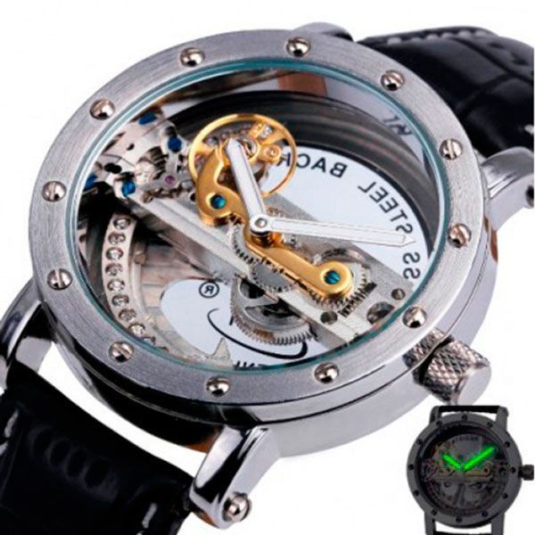 Жіночий годинник Forsining Air Silver II 30 фото
