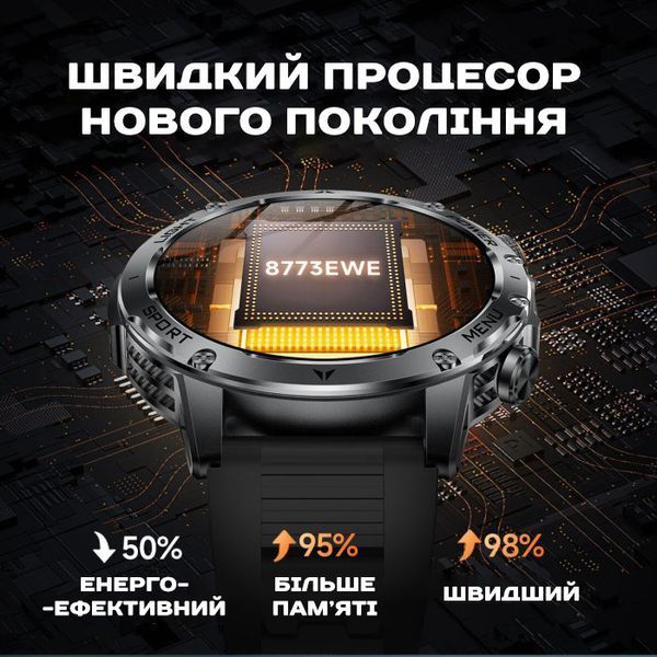 Смарт годинник Smart Power Ultra Rubber, 2 ремінці 630 фото