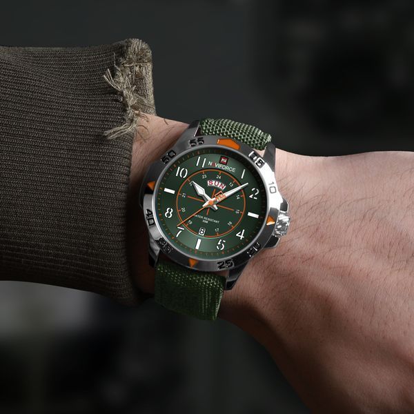 Чоловічий годинник Naviforce Train 380 фото